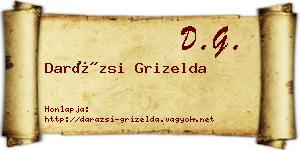 Darázsi Grizelda névjegykártya
